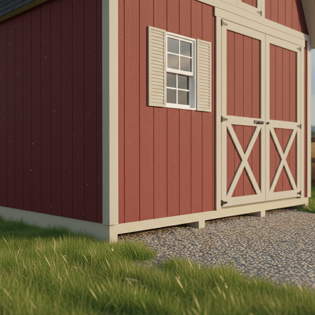 BestBarns Single Car Wooden Garage Kit – 12×16 ft