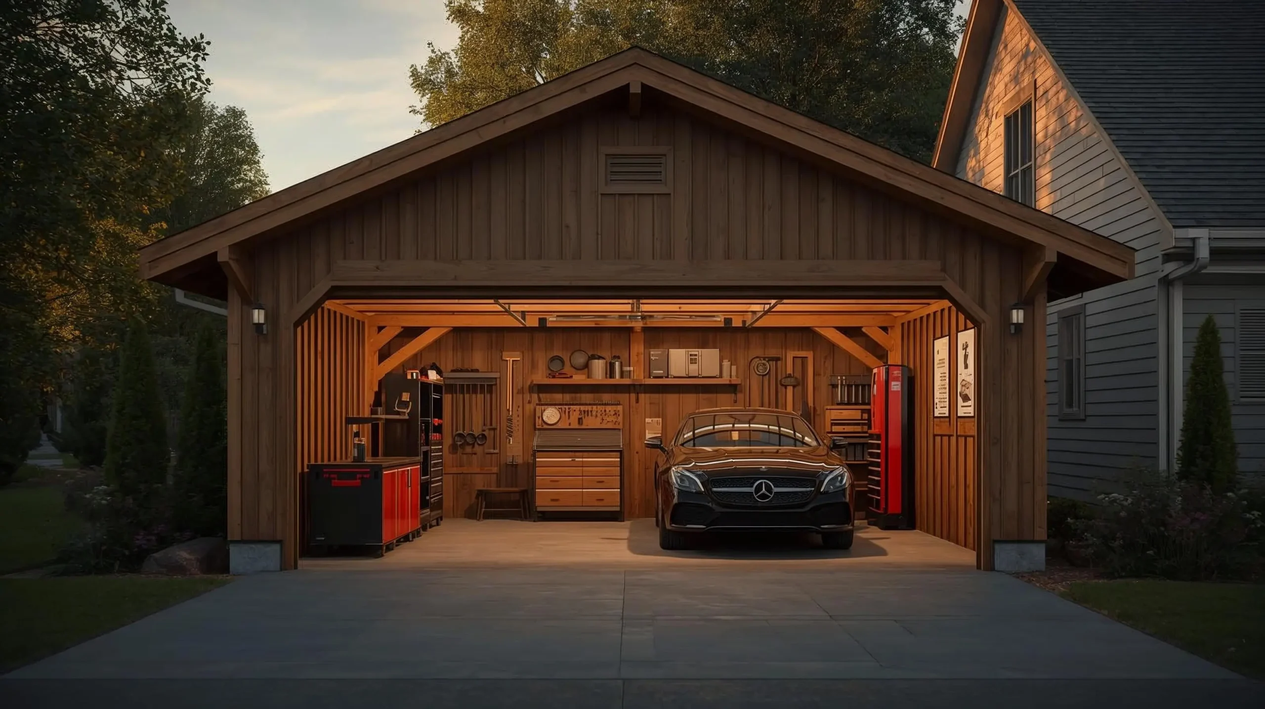 Ready to finish you garage kit