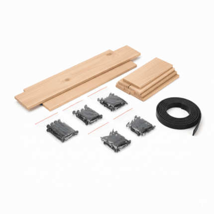 Premium Hardware & Exterior Trim Accessory Kit for 24x24 Garage Kits