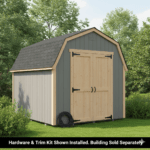 Signature Exterior Hardware & Weather-Shield Trim Kit for 12x24 Workshop Barns - Image 3