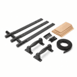Premium Hardware & Exterior Trim Accessory Kit for 24x24 Garage Kit