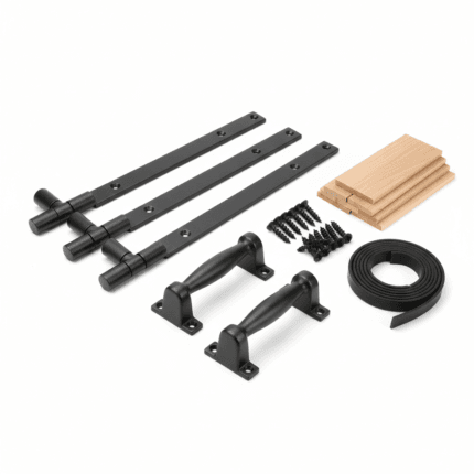 Premium Hardware & Exterior Trim Accessory Kit for 24x24 Garage Kit