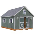 Best Barns 12x20 Wood Storage Garage Shed Kit - Image 2